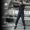 HOTSUIT moteriškas sportinis saunos kostiumas, juodas, 3XL H2214032-BLK2-3XL