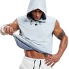 HOTSUIT vyriška sauna liemenė be rankovių, pilka, L, H1514002-GRY-L