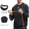 HOTSUIT vyriškas saunos kombinezonas iš poliesterio, juodas, XL, Sauna suit