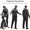 HOTSUIT vyriškas saunos kostiumas su gobtuvu, pilkas, S, 513140020