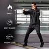 HOTSUIT vyriškas saunos treniruočių kombinezonas iš poliesterio, juodas, M, H1214024-BLK-M