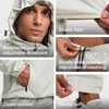 HOTSUIT vyriškas saunos treniruočių kostiumas su užtrauktuku, pilkas, XL, H1214024-GY-XL
