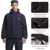 HOTSUIT vyriškas sportinis saunos kostiumas su užtrauktuku, juodas, 3XL H1214024-BLK-3XL
