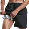 HOTSUIT vyriški sportiniai saunos šortai svorio metimui, juodi, H1214006-BLK-M