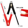 HuaLiSiJi automobilinis akumuliatoriaus krokodilo laidas 12–24 V, 50 cm, 10 mm² HL20240425