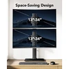 HUANUO vertikalus dviejų monitorių stovas 13–34 col., iki 20 kg, HNDMA61B