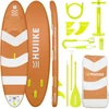 HUIIKE pripučiama SUP lenta su priedais, 305x84x15 cm, 130 kg, PVC, oranžinė