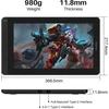 HUION grafinis ekranas Kamvas 13, 13,3 col. Full HD, 8192 slėgio lygių