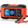 Husgw akumuliatorių įkroviklis 12 V/24 V, 10 A, su LCD ekranu ZYX-J50