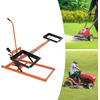 HUSPOO hidraulinis kėlimo domkratas vejapjovėms, 226 kg apkrova, kėlimo aukštis 44–61 cm, plienas Q235, reguliuojamas plotis