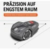 Husqvarna robotinė vejapjovė Automower Aspire R4, akumuliatorinė, Wi‑Fi, Bluetooth, iki 400 m², 970840812