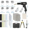 HYHJMISTY plastikų suvirinimo aparatas 220 W su 800 kabėmis ir 56 strypais H220