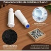 ICEPURE vandens filtrai kavos aparatams, aktyvuotos anglies ir dervos, suderinami su Krups F088 Pro Aqua, 6 vnt.