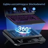 IETS GT300B1 nešiojamojo kompiuterio aušinimo stovas su turboventiliatoriumi, 10–17 col.