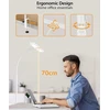 iFalarila LED stalinė lempa su spaustuku, 160 LED, USB, 360° reguliavimas, TBL727-BK