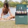Igloo nešiojamas termoelektrinis automobilinis šaldytuvas 27 l, 12 V / 230 V, Ie27 modelis