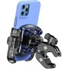 iMESTOU antivibracinis telefono laikiklis motociklui, 13.7–18.3 cm, tvirtinimas ant vairo, M8SP