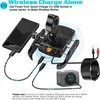 iMESTOU laikiklis motociklui, QC3.0, 15 W, USB-C, M9S modelis