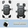 iMESTOU motociklo telefono laikiklis su belaidžiu ir USB-C įkrovimu 36 W, tinka 14–18,3 cm telefonams, M11