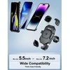iMESTOU motociklo telefono laikiklis su belaidžiu ir USB-C įkrovimu 36 W, tinka 14–18,3 cm telefonams, M11