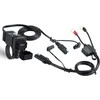 iMESTOU SAE į USB adapteris motociklui, 2 x USB 2,4 A, įmontuotas voltmetras, OT-2