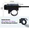 iMESTOU SAE į USB adapteris motociklui, 2 x USB 2,4 A, įmontuotas voltmetras, OT-2