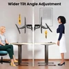 IMtKotW dvigubas sieninis monitorių laikiklis 17–32 col., iki 9kg, VESA 75 × 75/100 × 100, 32144
