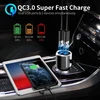INF automobilinis Bluetooth FM siųstuvas Bluetooth 5.0 su 2 USB jungtimis, AUX ir LED