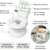 Ingenuity vaikiškas naktipuodis My Size Potty Pro su nuleidimo garsu ir nuimamu dubeniu