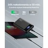 INIU 20000 mAh nešiojamas power bankas su 22.5 W PD3.0/QC4.0 greitu įkrovimu, USB-C, juodas