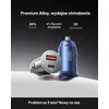 INIU automobilinis įkroviklis 60 W su USB-C ir USB-A, PD bei QC 3.0 greituoju įkrovimu