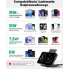 INIU belaidis įkroviklis-stovas Qi 15 W su USB-C jungtimi, 2 vnt., WI-211