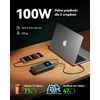 INIU išorinis akumuliatorius 100 W, 25000 mAh, 2 x USB-C, greitasis įkrovimas, BI-B63
