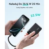 INIU išorinis akumuliatorius 20000 mAh, 22,5 W greitasis įkrovimas, 2 x USB-C, USB-A, juodas, P512