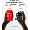 INIU išorinis akumuliatorius 25000 mAh 100 W USB-C PD greitasis įkrovimas, P63