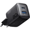 INIU sieninis įkroviklis 30 W, 2 USB lizdai (USB-C + USB-A), GaN, PD 3.0 greitasis įkrovimas, A12-E1-1P