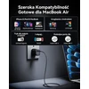 INIU sieninis įkroviklis 30 W, 2 USB lizdai (USB-C + USB-A), GaN, PD 3.0 greitasis įkrovimas, A12-E1-1P