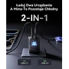 INIU sieninis įkroviklis 30 W, 2 USB lizdai (USB-C + USB-A), GaN, PD 3.0 greitasis įkrovimas, A12-E1-1P