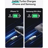 INIU USB-C į USB-C laidas 240 W, 2 m, greitasis įkrovimas, PD standartas, juodas