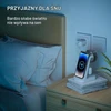 INNISTO belaidė įkrovimo stotelė 3 įrenginiams, 18 W, Qi, USB-C, G618
