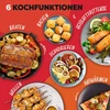 Instant Pot karšto oro gruzdintuvė su dviem 4 l krepšiais, 8 l, 1850 W, INAFB91-BK