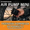 Hoto Interphone nešiojamasis oro kompresorius motociklams ir automobiliams su LED, INTERPHOAIRPUMP3K