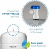 iSpring spaudiminis vandens rezervuaras atbulinio osmoso sistemoms, 4 l, su vožtuvu T32M