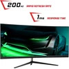 iTek lenktas 30 colių UltraWide VA monitorius 2560 × 1080, 200 Hz ITMC30V201FHD