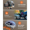 iZEEKER automobilinis vaizdo registratorius su priekine 4K ir galine 1080p kamera iD440