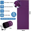 Jaicom ultralengvas miegmaišio įklotas 220 x 90 cm, poliesteris, violetinis, JCM-GZD03