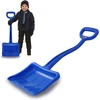 Jamara sniego kastuvas iš plastiko, 70 cm, mėlynas, D formos rankena 460400