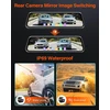 Jansite automobilinis vaizdo registratorius veidrodėlyje 4K su 10 colių IPS ekranu ir 1080p galine kamera T79D+H35D+10M+64G-EU2