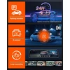 Jansite automobilinis vaizdo registratorius veidrodėlyje 4K su 10 colių IPS ekranu ir 1080p galine kamera T79D+H35D+10M+64G-EU2