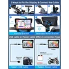 Jansite motociklo navigacijos sistema su 7 colių IPS ekranu, vandeniui atspariu lietimui jautriu ekranu ir Bluetooth CarPlay Android Auto funkcija MT83E+DYX-5